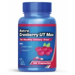 Astra Cranberry 15 Capsules: Advanced Urinary Tract Health Support with Proanthocyanidins (PACs) for Daily Wellness and Bladder Comfort, Enhanced Formula - Astra