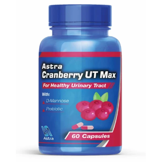 Astra Cranberry 15 Capsules: Advanced Urinary Tract Health Support with Proanthocyanidins (PACs) for Daily Wellness and Bladder Comfort, Enhanced Formula Astra Cranberry 15 Capsules: Advanced Urinary Tract Health Support with Proanthocyanidins (PACs) for Daily Wellness and Bladder Comfort, Enhanced Formula