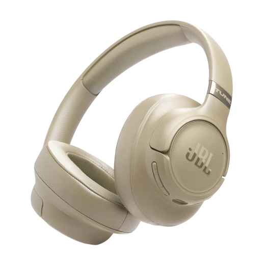 سماعات أذن JBL Tune 780NC فوق الأذن بتقنية البلوتوث، إلغاء الضوضاء التكيفي، بيج سماعات أذن JBL Tune 780NC فوق الأذن بتقنية البلوتوث، إلغاء الضوضاء التكيفي، بيج