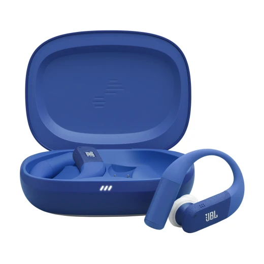 سماعات أذن رياضية لاسلكية بتقنية البلوتوث JBL Endurance Peak 4، أزرق سماعات أذن رياضية لاسلكية بتقنية البلوتوث JBL Endurance Peak 4، أزرق