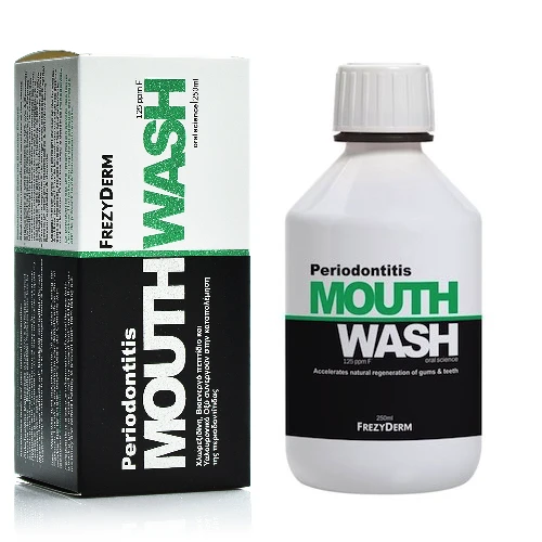 Frezyderm Periodigum Mouthwash 250ml, Anti-Plaque and Periodontitis Treatment - Frezyderm