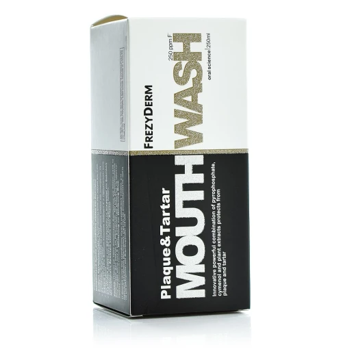 Frezyderm Plaque & Tartar Mouthwash 250ml, Daily Teeth and Gum Care, Fights Plaque and Tartar - Frezyderm - Image 2