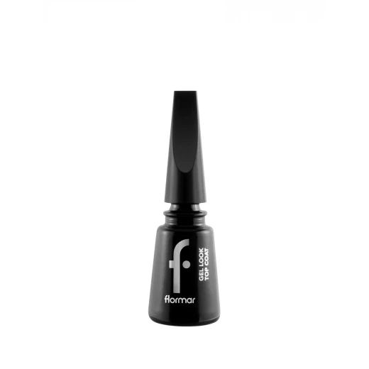 Flormar Gel Look Top Coat Transparent Nail Polish 11 ML, High Gloss Finish, Long Lasting Flormar Gel Look Top Coat Transparent Nail Polish 11 ML, High Gloss Finish, Long Lasting