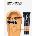 Flormar Smooth Skin Foundation Medium Sand 003, Long Lasting Coverage, 25 ML - Flormar