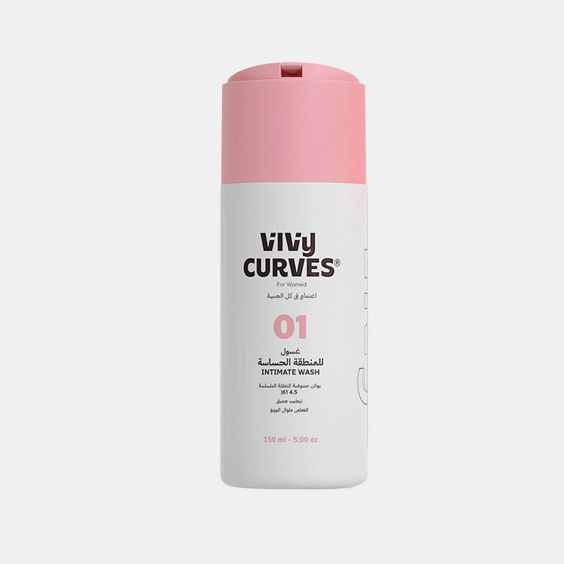 VIVI Curves Intimate Wash for Women 150ml Gentle Cleansing Formula - VIVI