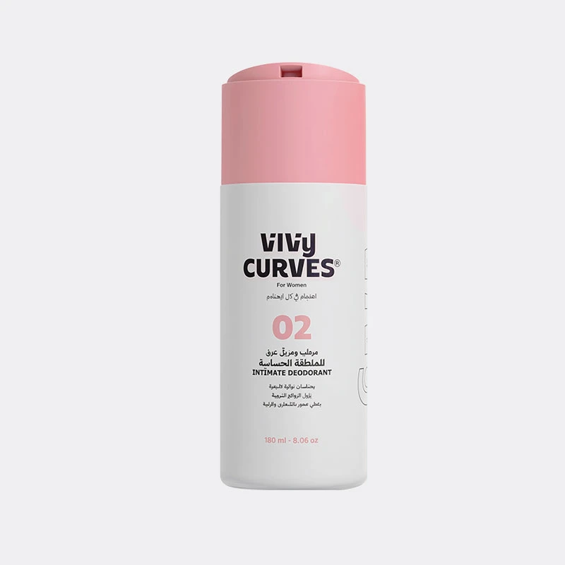 VIVI CURVES Intimate Deodorant for Women: 150ml Fresh Scent Formula Provides All Day Protection Against Odor and Keeps You Feeling Confident and Fresh. Gentle and Effective. - VIVI