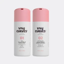 VIVI CURVES Intimate Wash & Deodorant Set for Women 150ml, Gentle Cleansing & Freshness