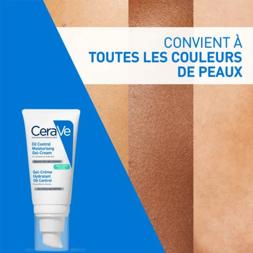 CeraVe Oil Control Moisturizing Gel Cream 52ml, Hydrating Face Moisturizer for Oily Skin - CeraVe - Image 4