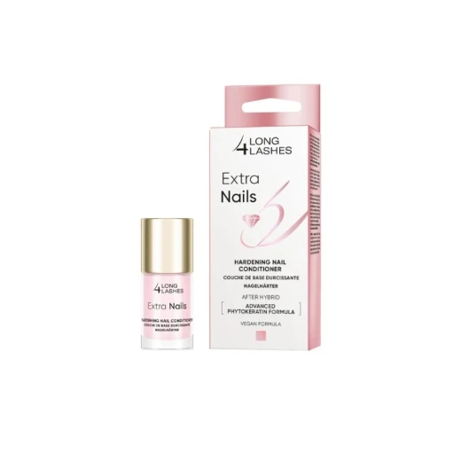 Long 4 Lashes Extra Nails Hardening Nail Conditioner 10ml – Nail Strengthener for Weak and Brittle Nails, Pastel Pink Treatment, Strengthens, Protects and Supports Healthy Nail Growth Long 4 Lashes Extra Nails Hardening Nail Conditioner 10ml – Nail Strengthener for Weak and Brittle Nails, Pastel Pink Treatment, Strengthens, Protects and Supports Healthy Nail Growth