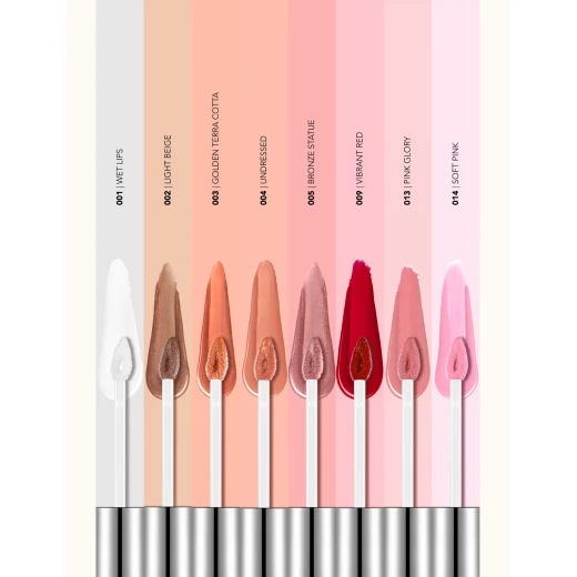 Flormar Dewy Lip Glaze 025 Lavender: Hydrating Lip Gloss with Glossy Shine, Long Lasting Color, and a Comfortable Feel. 4.5g - Flormar - Image 2