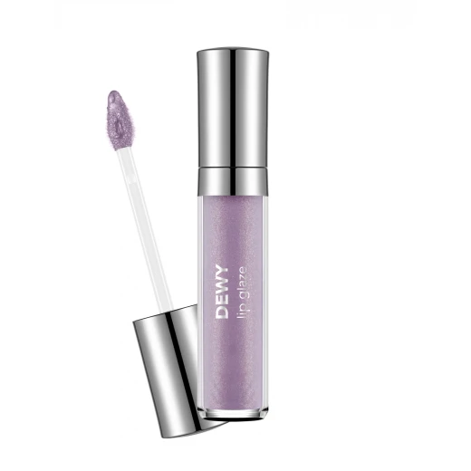Flormar Dewy Lip Glaze 025 Lavender: Hydrating Lip Gloss with Glossy Shine, Long Lasting Color, and a Comfortable Feel. 4.5g
