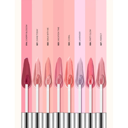 Flormar Dewy Lip Glaze 003 Gldn Terra Cotta, Hydrating Lip Gloss, Long Lasting Shine, 4.5 G - Flormar - Image 2