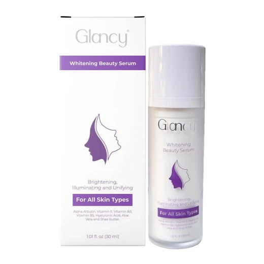 Glancy Whitening Beauty Serum 30g for Brighter Skin and Even Tone Glancy Whitening Beauty Serum 30g for Brighter Skin and Even Tone