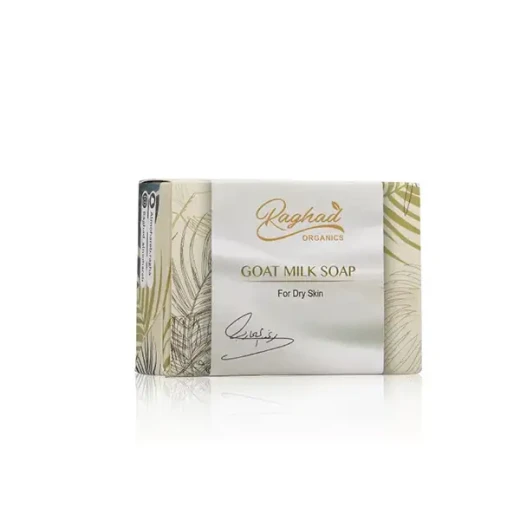 Raghad Organics Goat Milk Soap 100g, Gentle Cleansing for Dry and Sensitive Skin Raghad Organics Goat Milk Soap 100g, Gentle Cleansing for Dry and Sensitive Skin