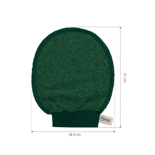 Raghad Organic Cotton Bag Exfoliating Shower Accessory for Soap, Scrub, and Foam - Raghad Organics - Image 2