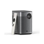 XGIMI Halo+ Portable Projector 1080P Full HD LED DLP Smart Projector 700 ISO Lumens HDR10 HLG Android TV Chromecast Built-in WiFi Bluetooth 5.0 Auto Keystone Auto Focus 200 Inch Home Cinema Gaming Low Latency 26.5ms Battery Portable Projector - XGIMI