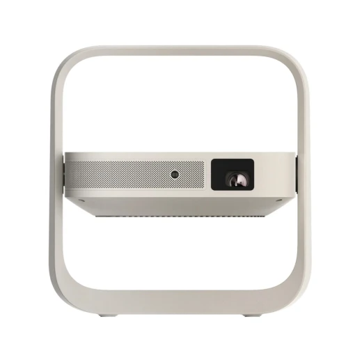 إكس جيمي Elfin Flip Plus بروجكتور محمول بدقة 1080P Full HD وسطوع 500 ISO Lumens مع نظام Google TV ودعم HDR10 وتصحيح تلقائي للانحراف والتركيز التلقائي وبلوتوث وWiFi 5 وتجربة سينما منزلية ذكية بحجم صغير وخفيف حتى 200 بوصة