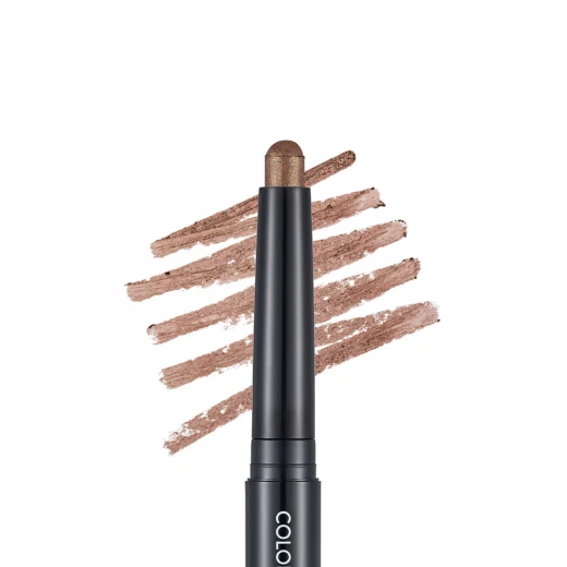 Flormar Waterproof Shimmering Pencil Eyeshadow Golden Brown 007 - Flormar - Image 2