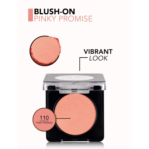Flormar Baked Blush-On Pinkypromise 110, Highly Pigmented Face Blush, 5.5g - Flormar - Image 3