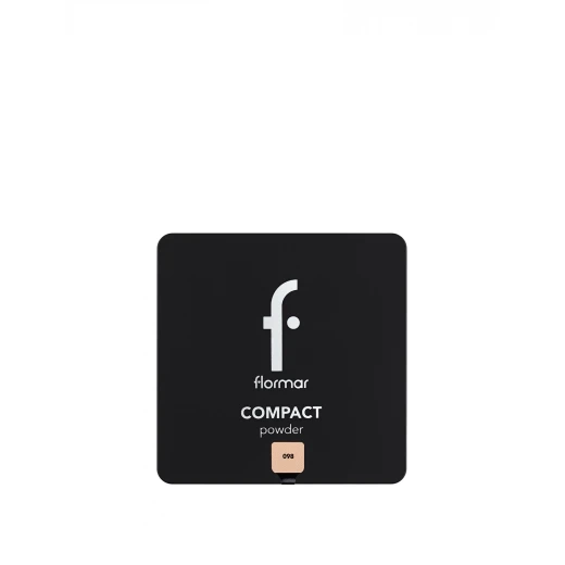 Flormar C.Powder Compact Powder Medium Natural Beige 098 11g Long Lasting Face Makeup