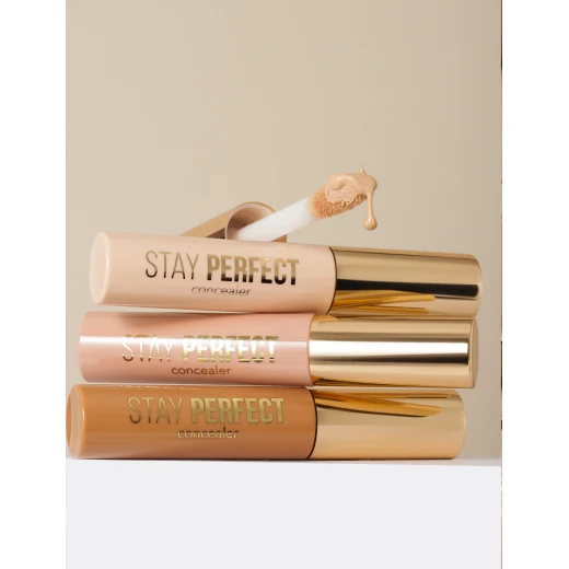Flormar Stay Perfect Concealer Medium Beige 12.5g, Longwear Full Coverage, Smooths Fine Lines - Flormar - Image 6