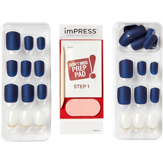 KISS Impress Press On Nails Chasing Stars Design Instant Manicure Glue Free Comfortable Wear - Kiss - Image 5