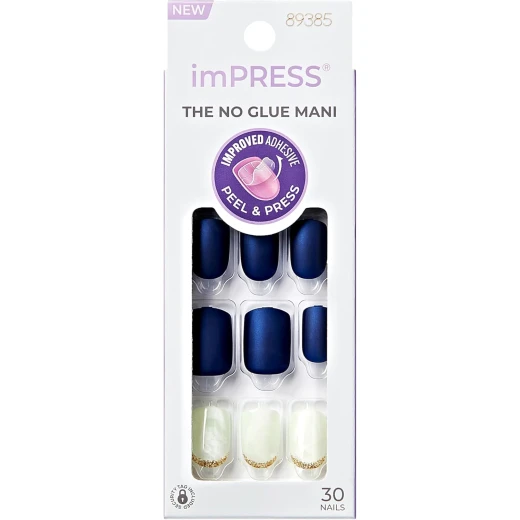 KISS Impress Press On Nails Chasing Stars Design Instant Manicure Glue Free Comfortable Wear - Kiss - Image 3