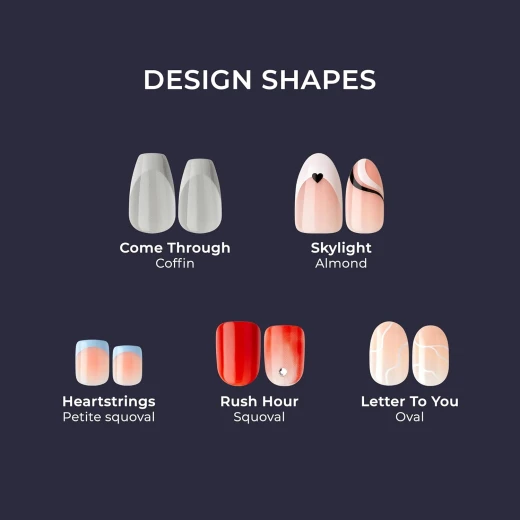 KISS Impress Press On Nails Chasing Stars Design Instant Manicure Glue Free Comfortable Wear - Kiss - Image 6
