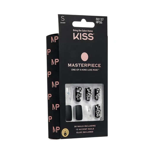 KISS Masterpiece Press On Nails Show My Thr Ready To Wear Salon Style Manicure Long Lasting - Kiss - Image 5