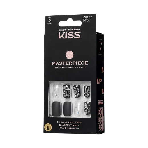 KISS Masterpiece Press On Nails Show My Thr Ready To Wear Salon Style Manicure Long Lasting - Kiss - Image 6