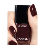 Chanel Le Vernis Nail Colour 155 Rouge Noir 12 ml, Long-Lasting Nail Polish - Chanel