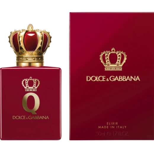 Dolce & Gabbana Q by Dolce & Gabbana Elixir Eau de Parfum for Women Intense Floral Fruity Scent 50ml Dolce & Gabbana Q by Dolce & Gabbana Elixir Eau de Parfum for Women Intense Floral Fruity Scent 50ml