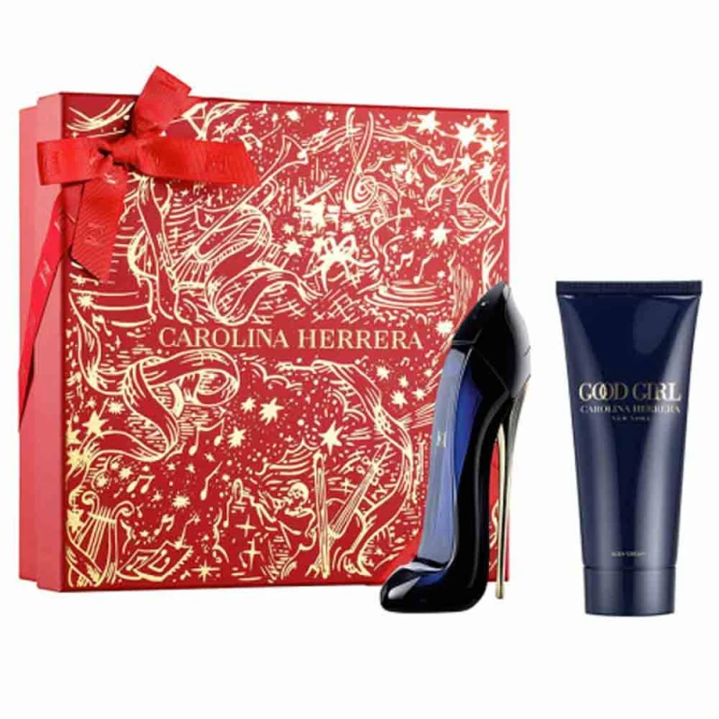 Carolina Herrera Good Girl Eau De Parfum 80ml and Body Lotion 100ml Gift Set for Women - Carolina Herrera