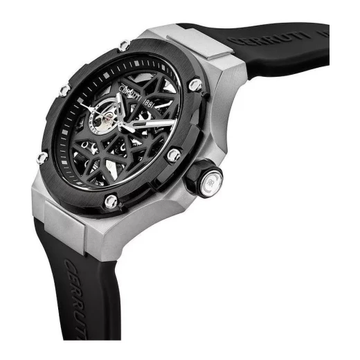 Cerruti Lucardo Men's Watch 49mm Black Stainless Steel Analog Quartz - Cerruti 1881 - Image 2