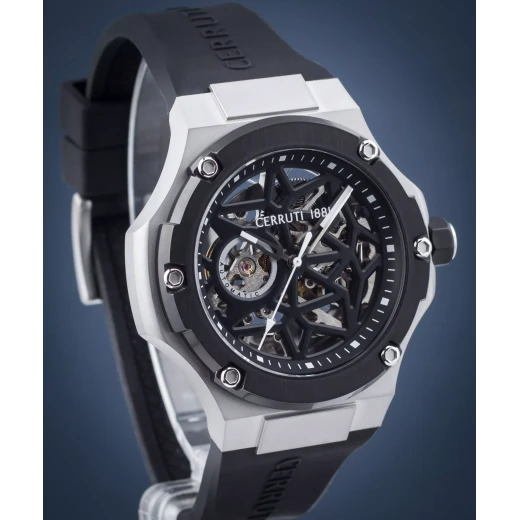 Cerruti Lucardo Men's Watch 49mm Black Stainless Steel Analog Quartz - Cerruti 1881 - Image 9