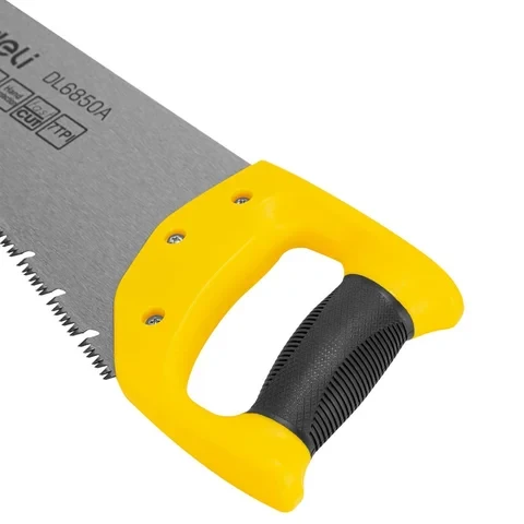 Deli Hand Saw 20 Inch -48 EDL6850A Yellow Hand Saw for Woodworking - Deli - Image 4