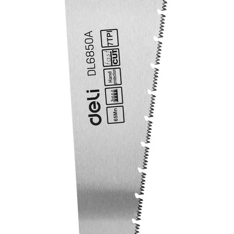 Deli Hand Saw 20 Inch -48 EDL6850A Yellow Hand Saw for Woodworking - Deli - Image 5