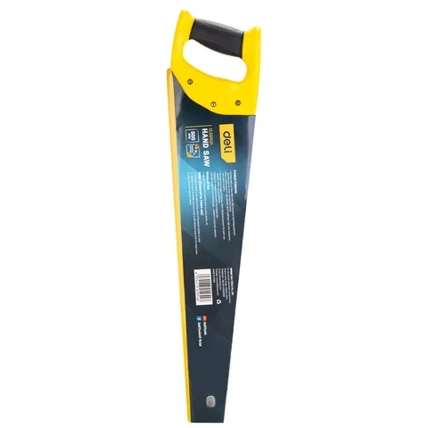 Deli Hand Saw 20 Inch -48 EDL6850A Yellow Hand Saw for Woodworking - Deli - Image 9