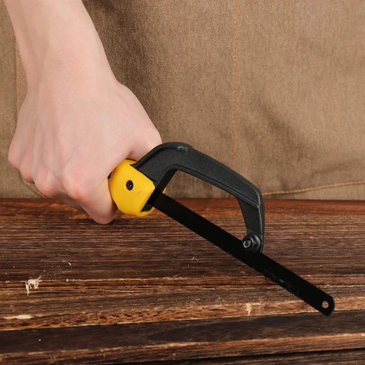 Deli Mini Hacksaw Frame 10 Inch 12 Inch Aluminum Alloy Bimetal Blade - Deli - Image 5