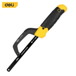 Deli Mini Hacksaw Frame 10 Inch 12 Inch Aluminum Alloy Bimetal Blade