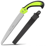 Deli 270mm Garden Saw with 7 TPI Teeth and Protective Sheath for Wood Cutting - Deli