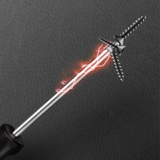 مفك براغي فيليبس DELI PH2x38mm من فولاذ Cr-v، مقبض غير قابل للانزلاق - ديلي - Image 2