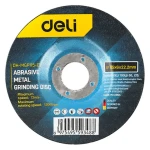 Deli Metal Grinding Disc 115mm Abrasive Wheel for Ferrous and Non Ferrous Metals - Deli