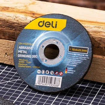 Deli Metal Grinding Disc 115mm Abrasive Wheel for Ferrous and Non Ferrous Metals - Deli - Image 2