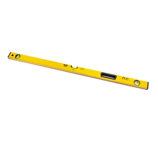 Deli EDL291000 Professional Spirit Level 1000mm 3 Vials Including Magnetic Edge Yellow Durable Construction Accurate Measurements Ideal For Construction and DIY Projects - Deli - Image 6