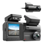 كاميرا DDPAI Z50 Pro بدقة 4K مع تسجيل ثنائي القناة بدقة 2160P و 1080P، رؤية ليلية NightVIS 2.0، واي فاي 6، نظام تحديد المواقع العالمي GPS، أنظمة مساعدة السائق ADAS، وتحكم صوتي ذكي - دي دي باي