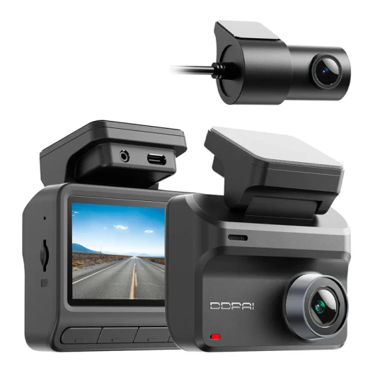 كاميرا DDPAI Z50 Pro بدقة 4K مع تسجيل ثنائي القناة بدقة 2160P و 1080P، رؤية ليلية NightVIS 2.0، واي فاي 6، نظام تحديد المواقع العالمي GPS، أنظمة مساعدة السائق ADAS، وتحكم صوتي ذكي - دي دي باي - Image 5