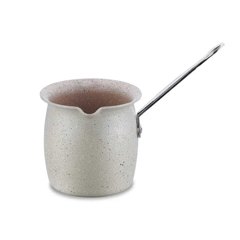 Korkmaz Granita Coffee Pot 1 Liter Non-Stick PFOA Free for Delicious Foamy Coffee - Korkmaz