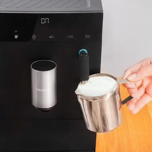 Cecotec Cremmaet Compact Steam Superautomatic Coffee Machine 19 Bar with Built-In Grinder, Thermoblock System for Espresso & Americano + Free Al Ameed Coffee Beans Voucher - Cecotec - Image 4