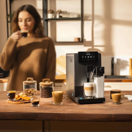 Cecotec Cremmaet Latte Art Fully Automatic Coffee Machine 19 Bar with Built-In Conical Grinder, Milk Tank & 6 Drinks + Free Voucher and Espresso Beans Gift - Cecotec - Image 11